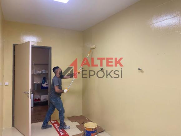 Epoksi Duvar Boyama Uygulaması